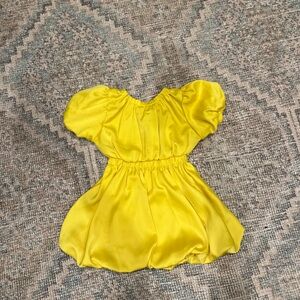 Habitual Yellow Kids Dress